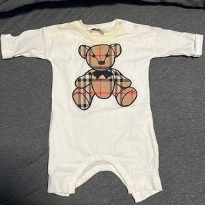 Burberry newborn onsie